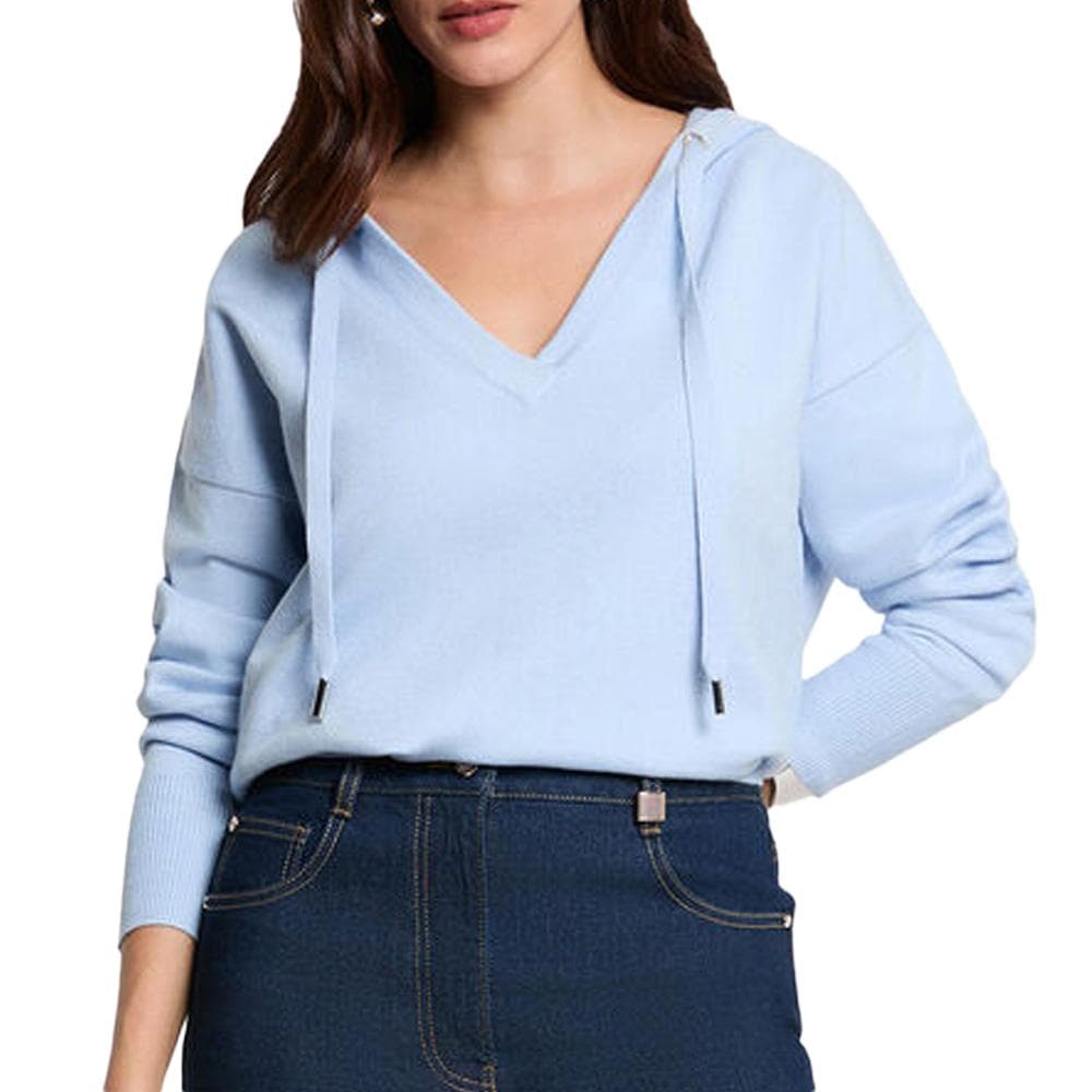 Pull Bleu Femme Morgan MBALONA 1