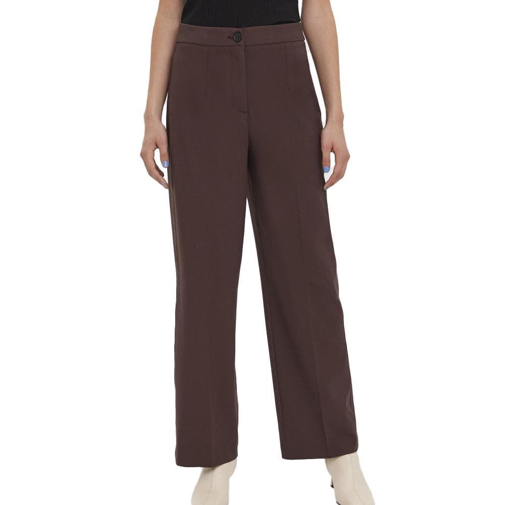Pantalon Marron Femme Vero Moda Wide 1