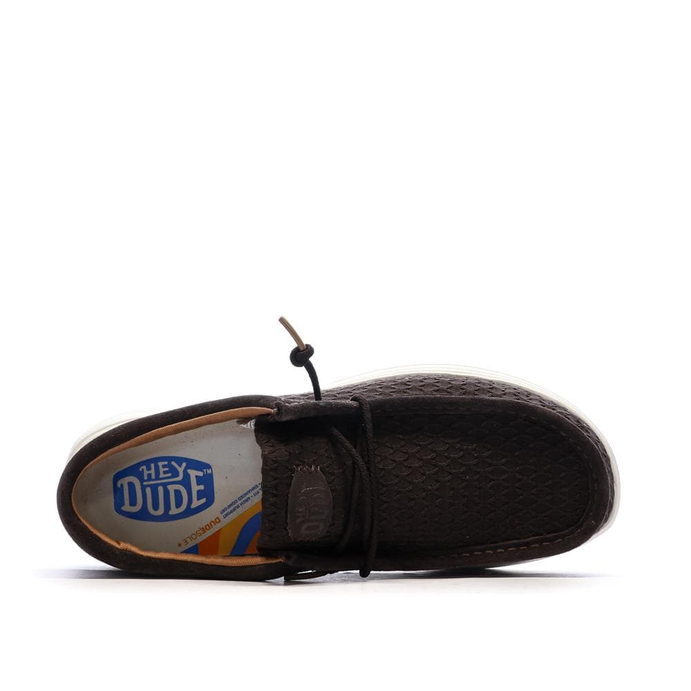 Chaussures Marron Homme Hey Dude Mole Brown 4