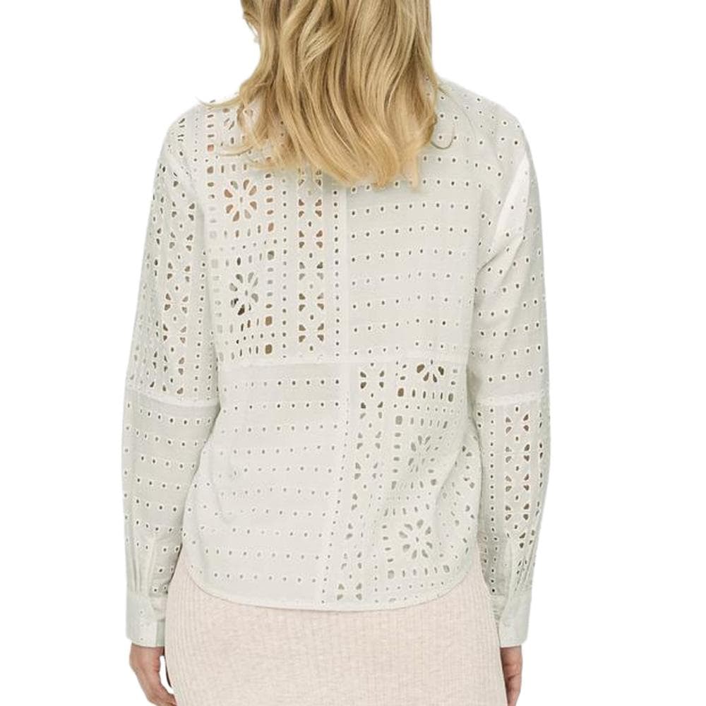 Blouse Blanche Femme JDY Miso Anglaise 2