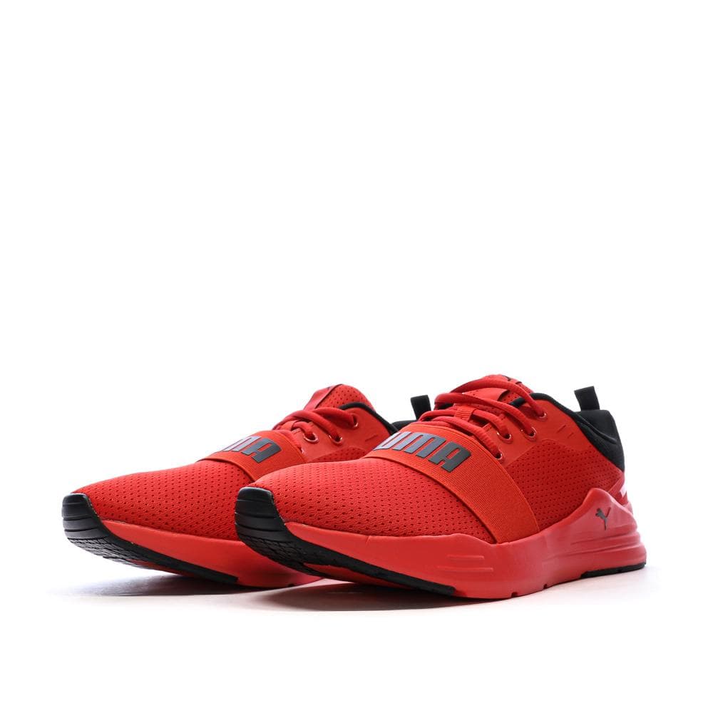 Baskets Rouges Homme Puma Wired 6