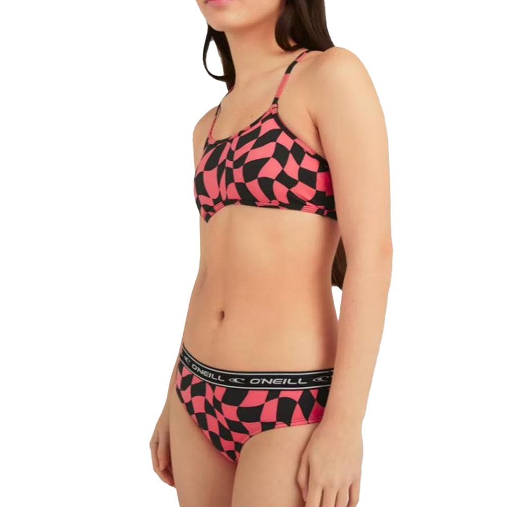 Maillot de bain Rose/Noir Fille O'Neill Sportclub 1
