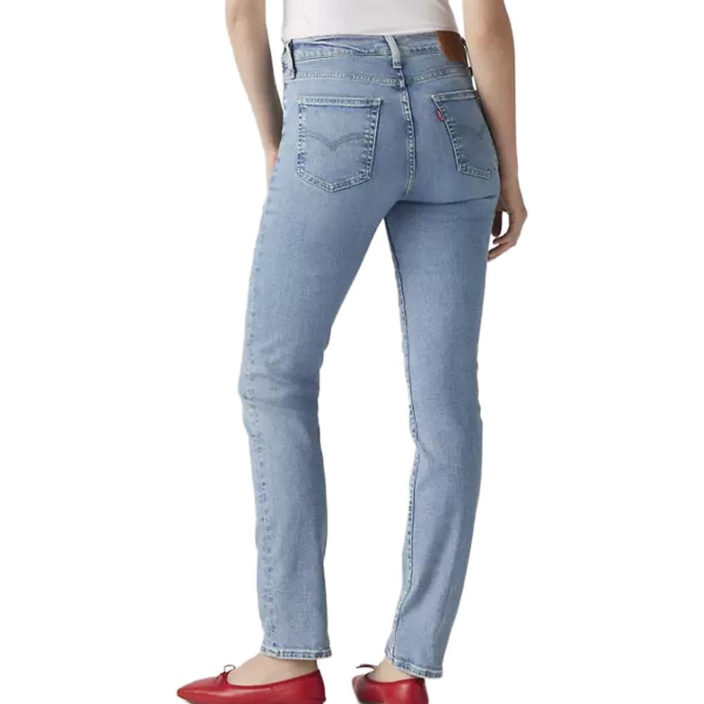 Jean 724 Bleu Classique Femme Levi's High Rise Straight 26 2