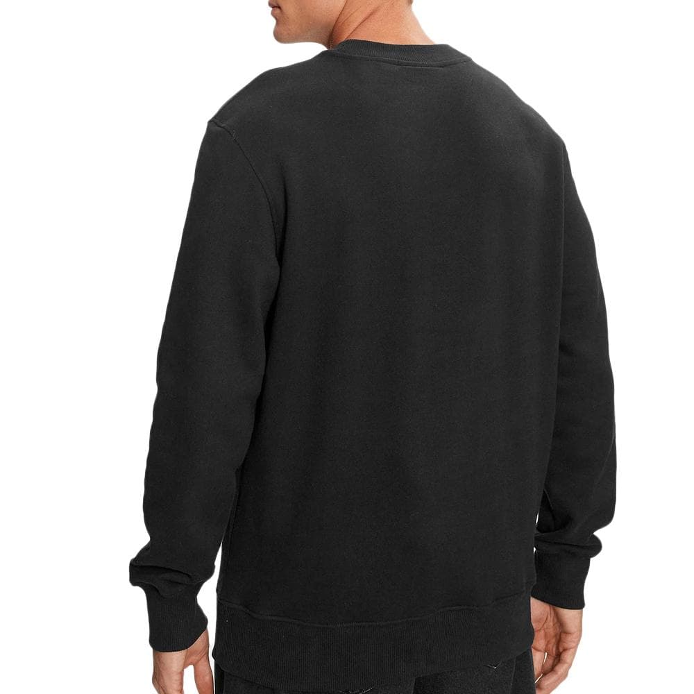 Sweat Noir Homme Calvin Klein Jeans Chenille Monologo 2