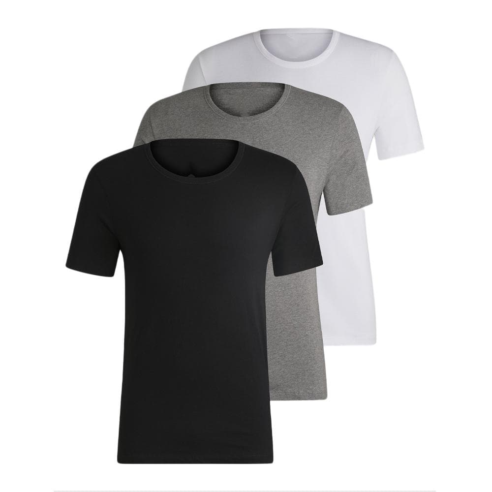 x3 T-shirt Noir/Blanc/Gris Homme LBO 266568 1