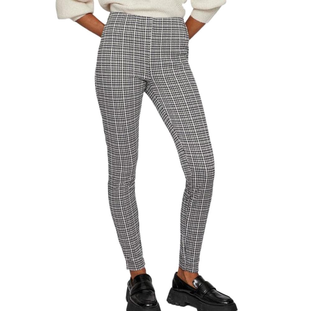 Legging Noir/Gris à Motifs Femme Vila Vihoundi 1