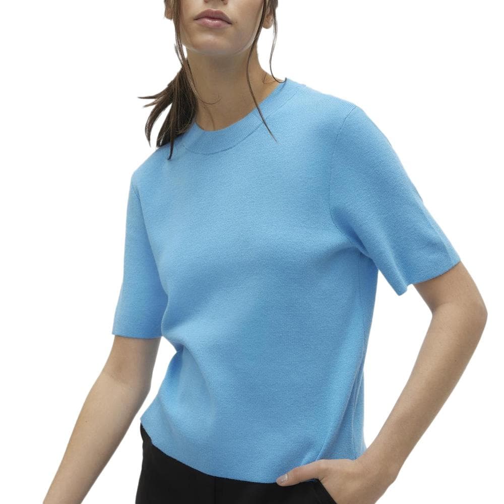 T-Shirt Bleu Femme Vero Moda Gold 1