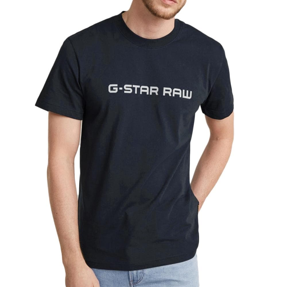 T-shirt Marine Homme G-Star Raw GD25950 1