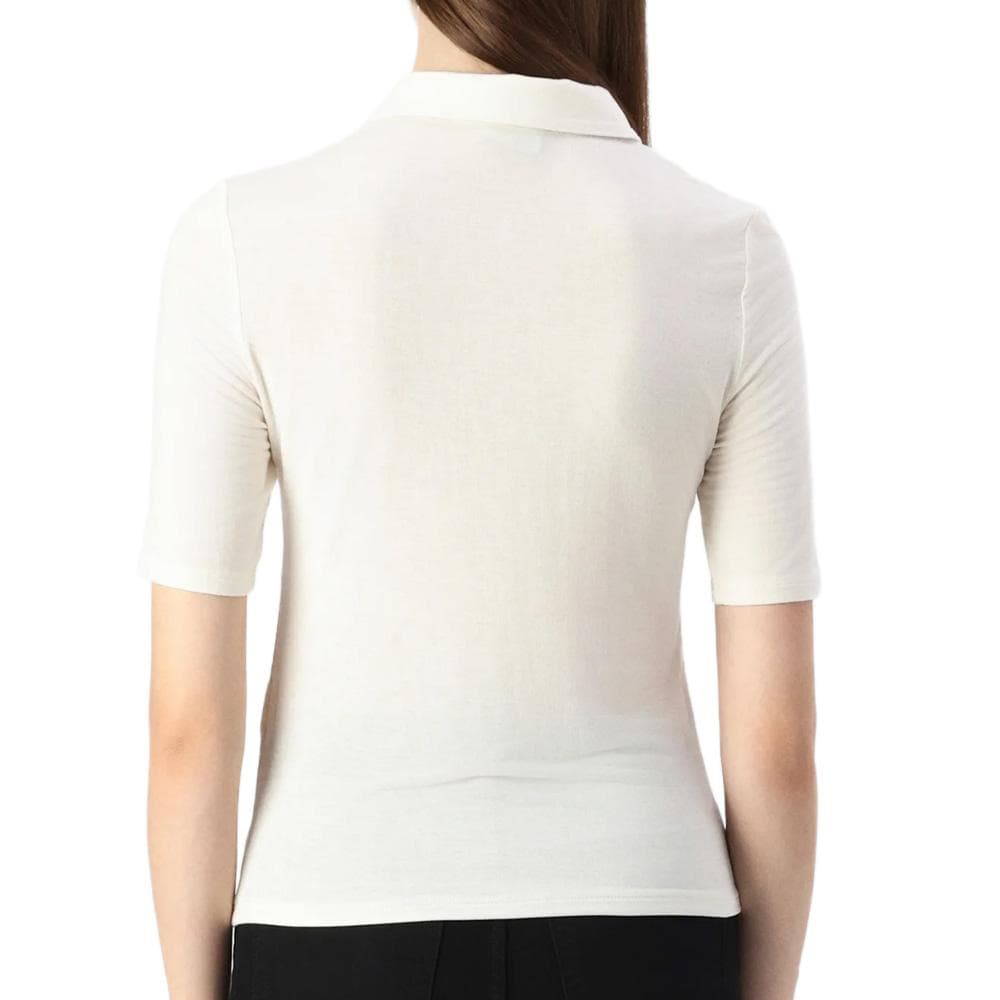 Polo Blanc Femme JDY Sanni 2/4 2
