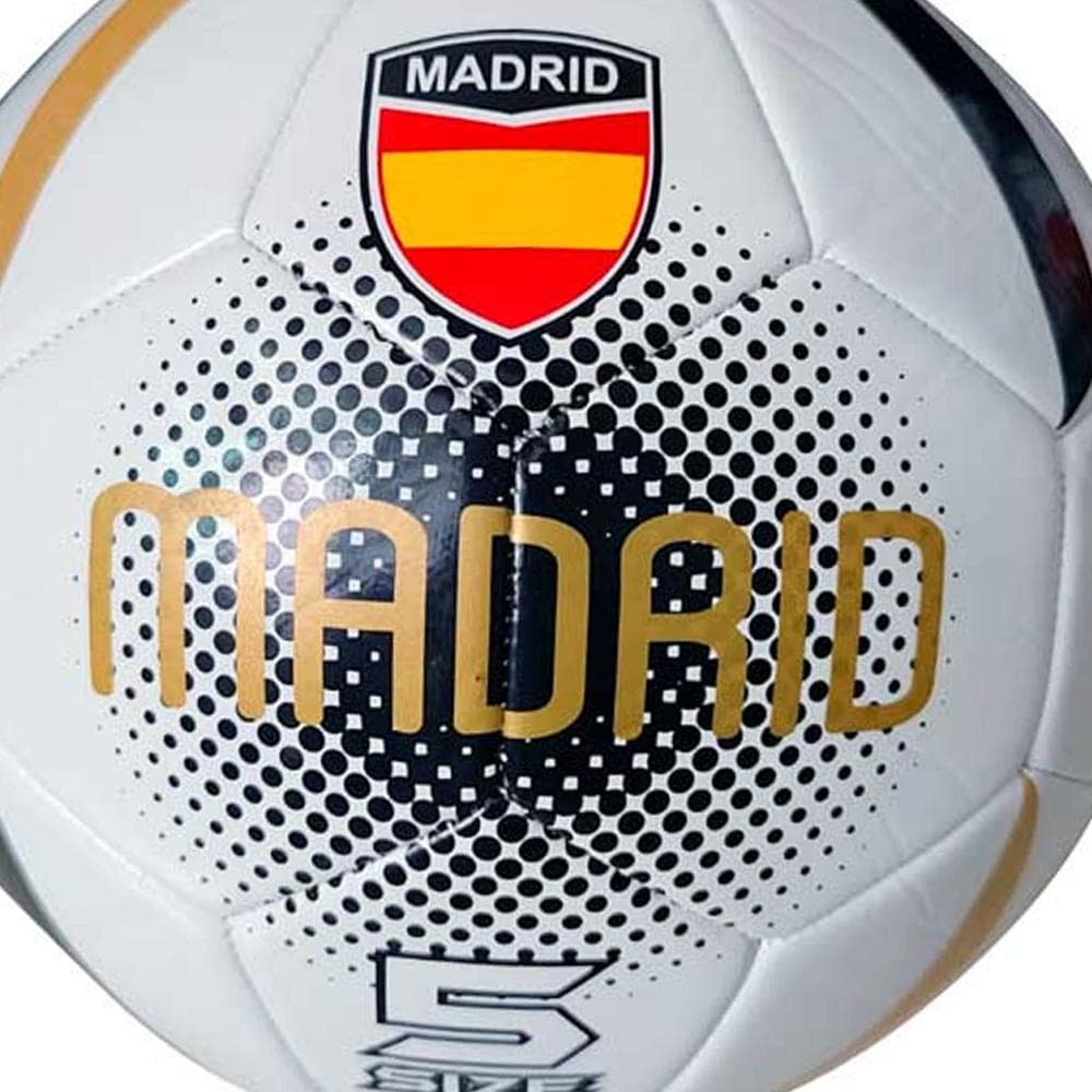 MADRID Ballon Noir/Doré Blanc Sport Zone 2