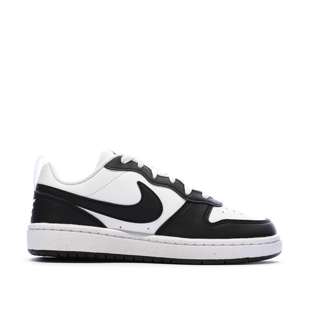 Baskets Noir/Blanc Garçon/Fille Nike Court Borough Low 2