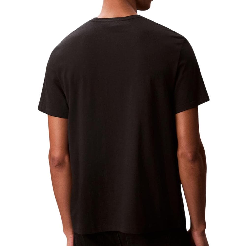 T-shirt Noir Homme Calvin Klein Jeans Ss 20s Eu 2