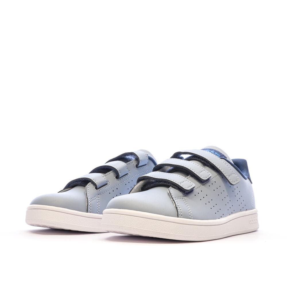Baskets Bleues Enfant Adidas Advantage 6