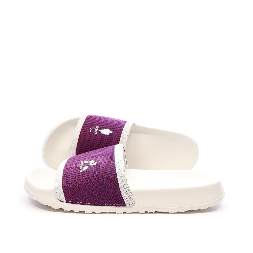 Claquettes Blanches/Bleu/Rouge Homme Le Coq Sportif Slide 1