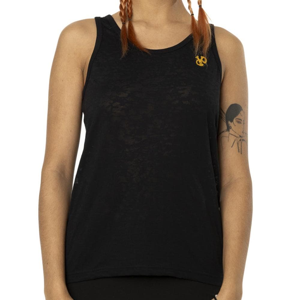 Débardeur Noir Femme Von Dutch Zip 1