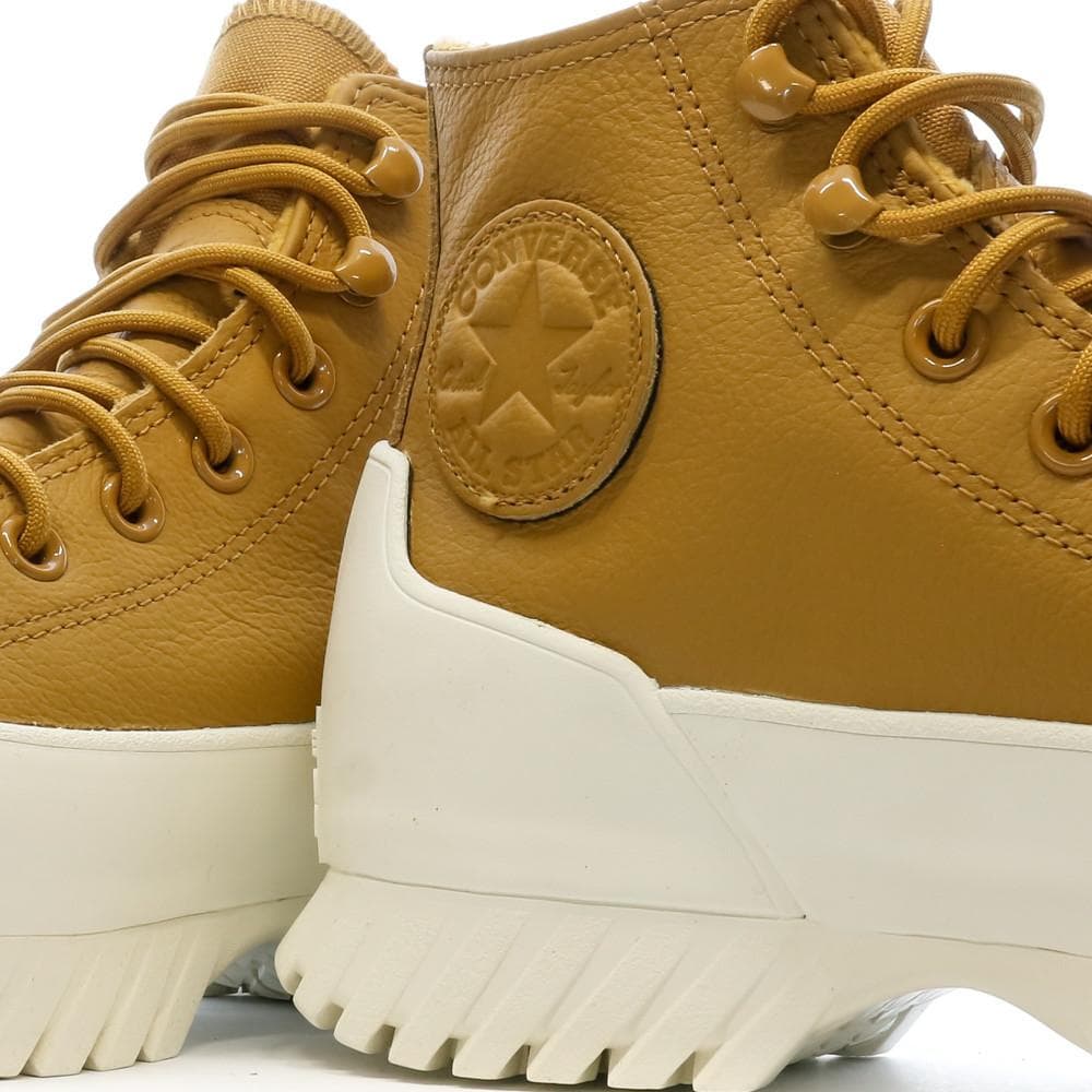 Baskets Moutarde Femme Converse Lugged Winter 2.0 7