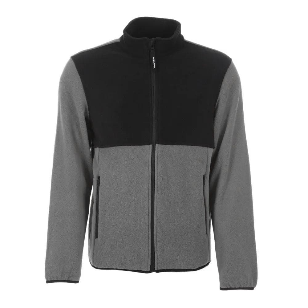 Veste Polaire Grise Homme Jack & Jones Hype Fleece Collar 1