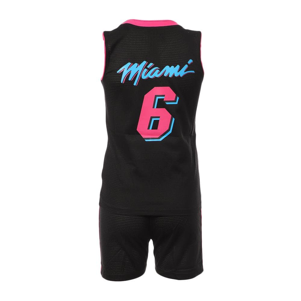 Miami Heat Ensemble de basketball Noir Enfant Sport Zone DAPL5810 2