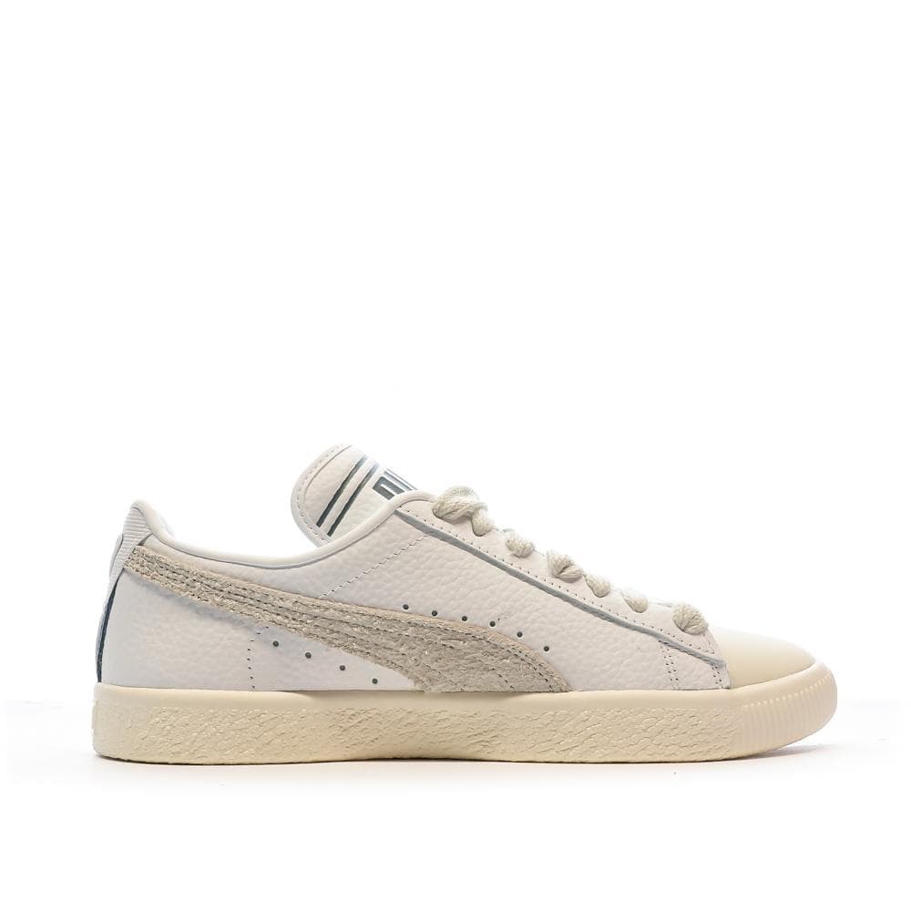Baskets Blanc/Gris Homme Puma Clyde Q3 Rhuigi 2
