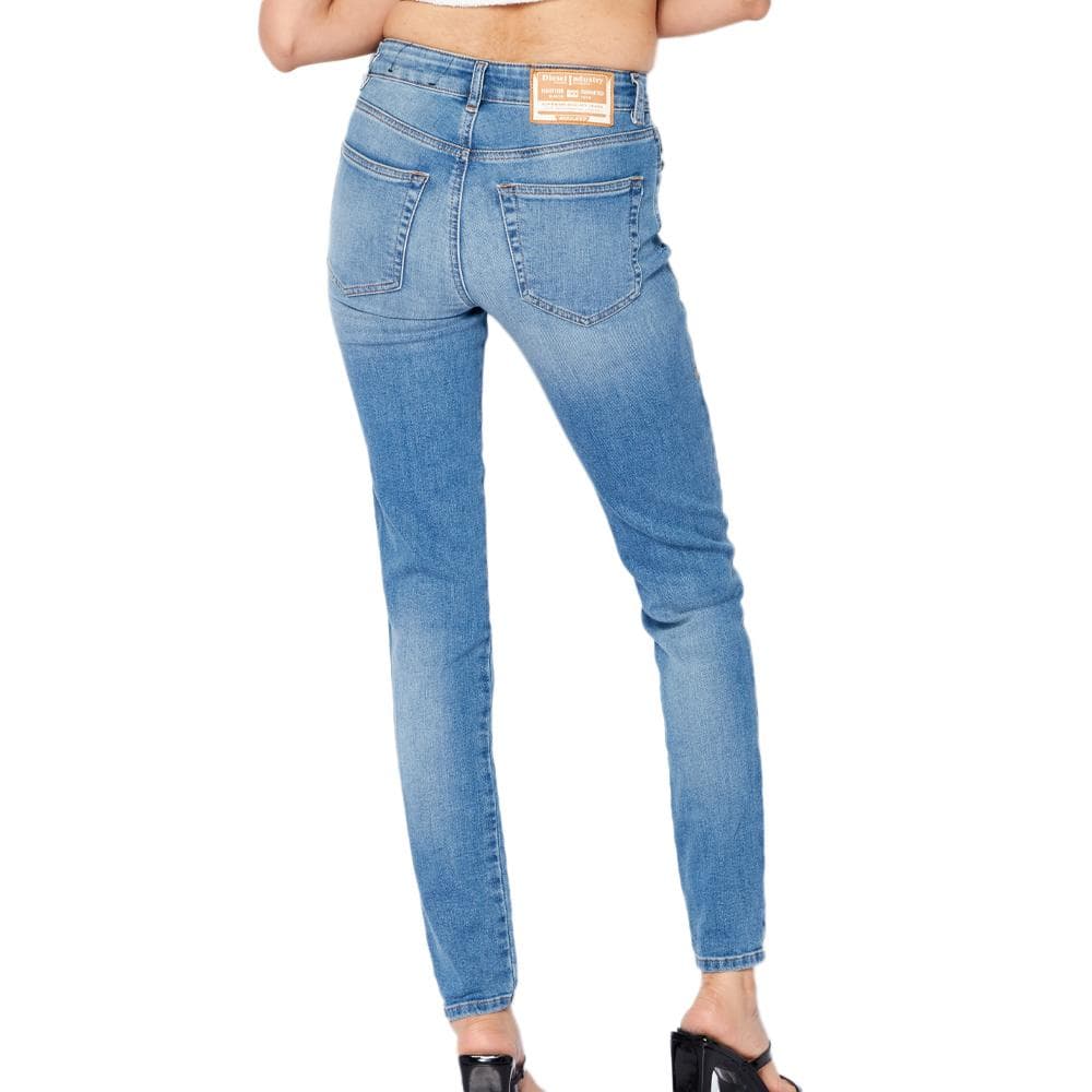 Jean Slim Bleu Femme Diesel 2017 Sandy 2