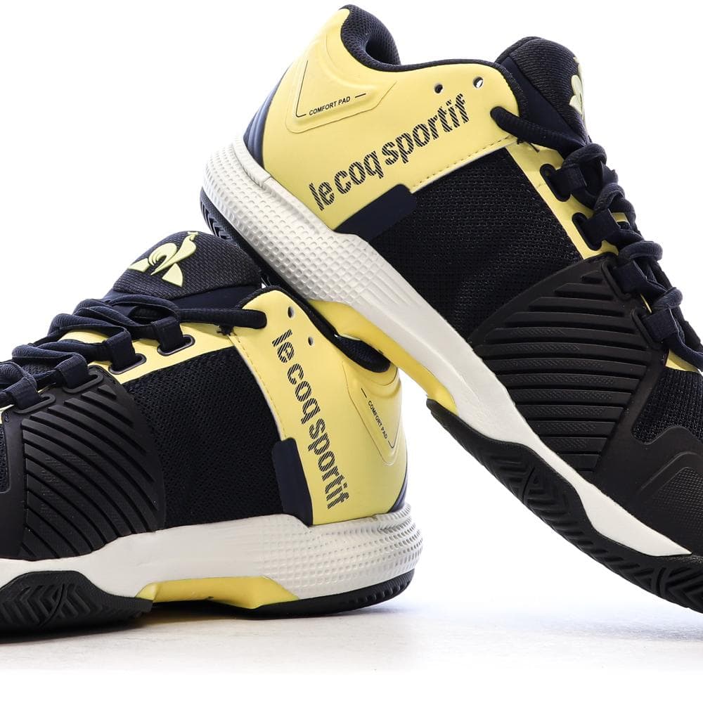 Baskets Noires/Jaunes Homme Le Coq Sportif Futur 7