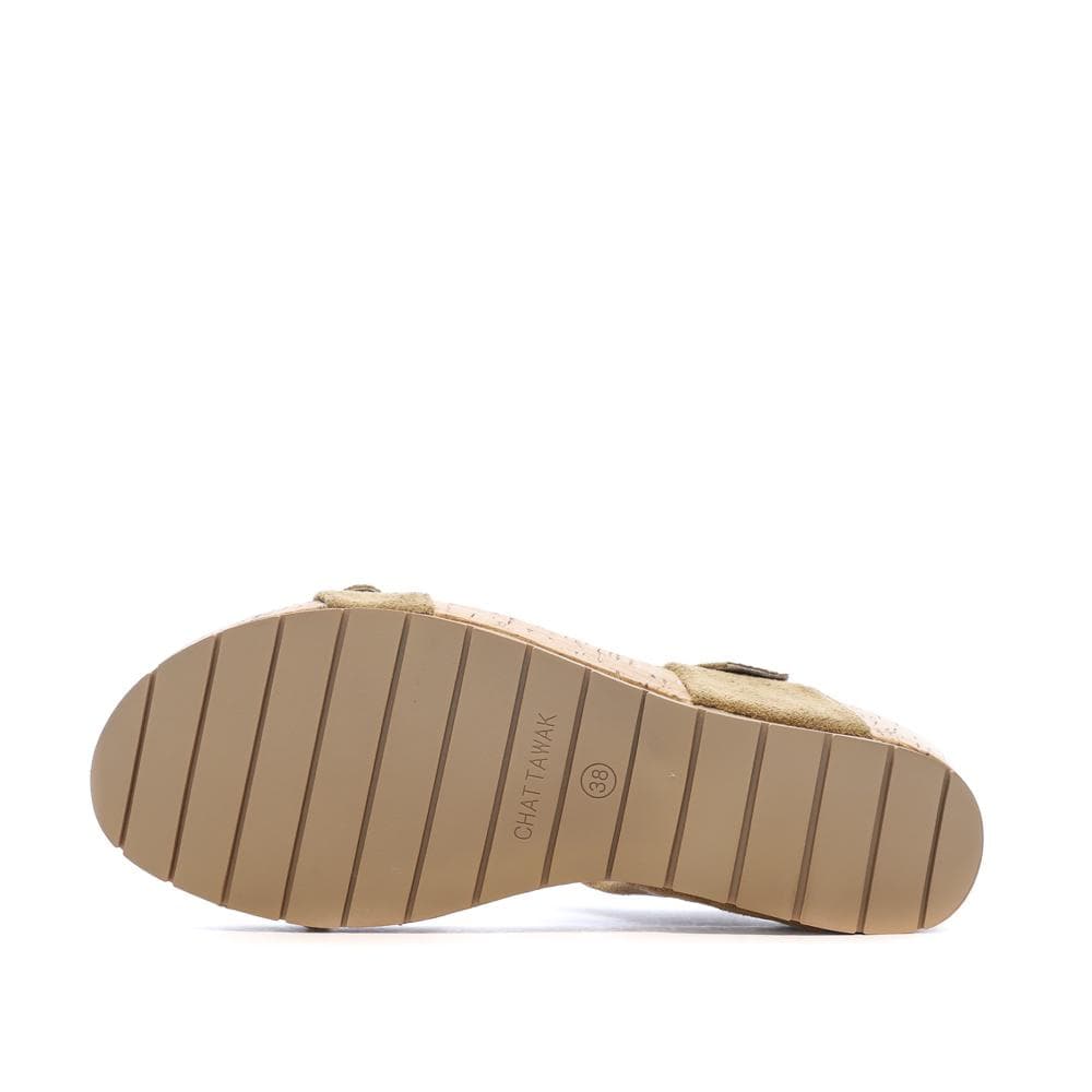 Sandales Marron Femme Chattawak Laspinas 5