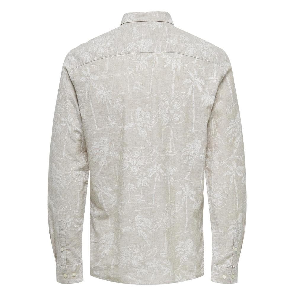 Chemise Grise Homme Only & Sons Caiden 2