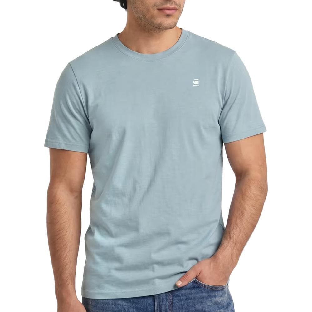 T-shirt Bleu Homme G-Star Raw D25949 DGR 1