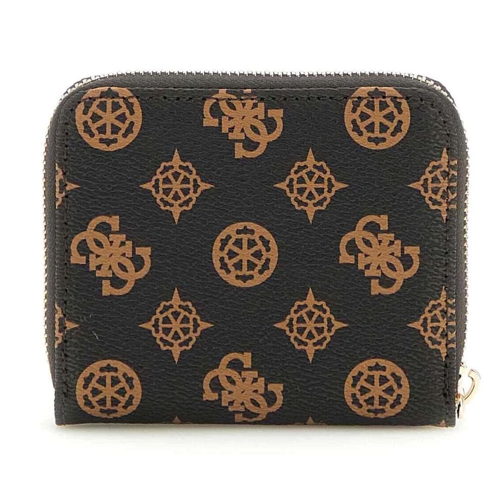 Portefeuille Marron Femme Guess Laurel Slg Small 2
