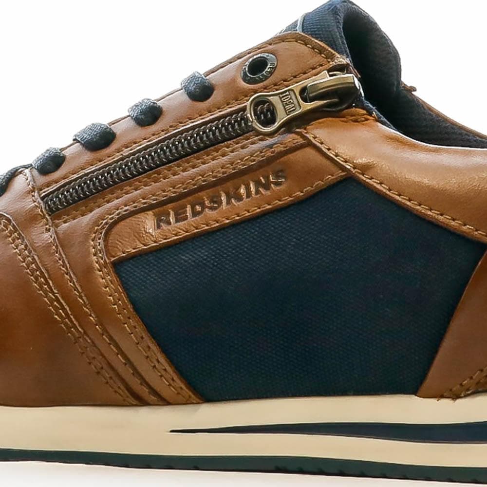 Baskets Marron/Marine Homme Redskins Lucide 7