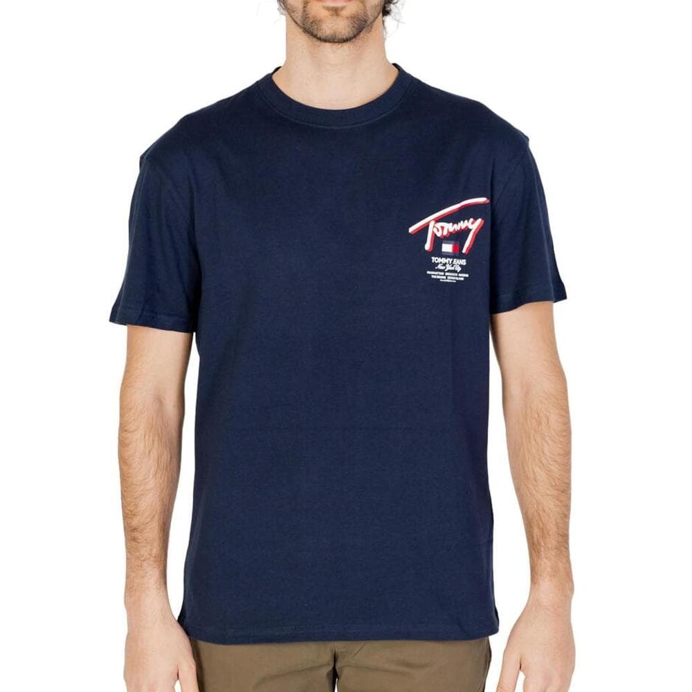 T-shirt Marine Homme Tommy Hilfiger DM0DM18574 1
