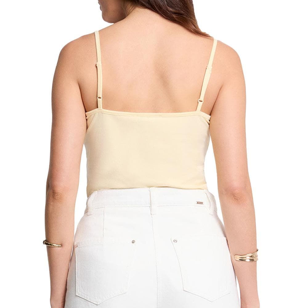 Débardeur Jaune Femme Morgan Basic 2