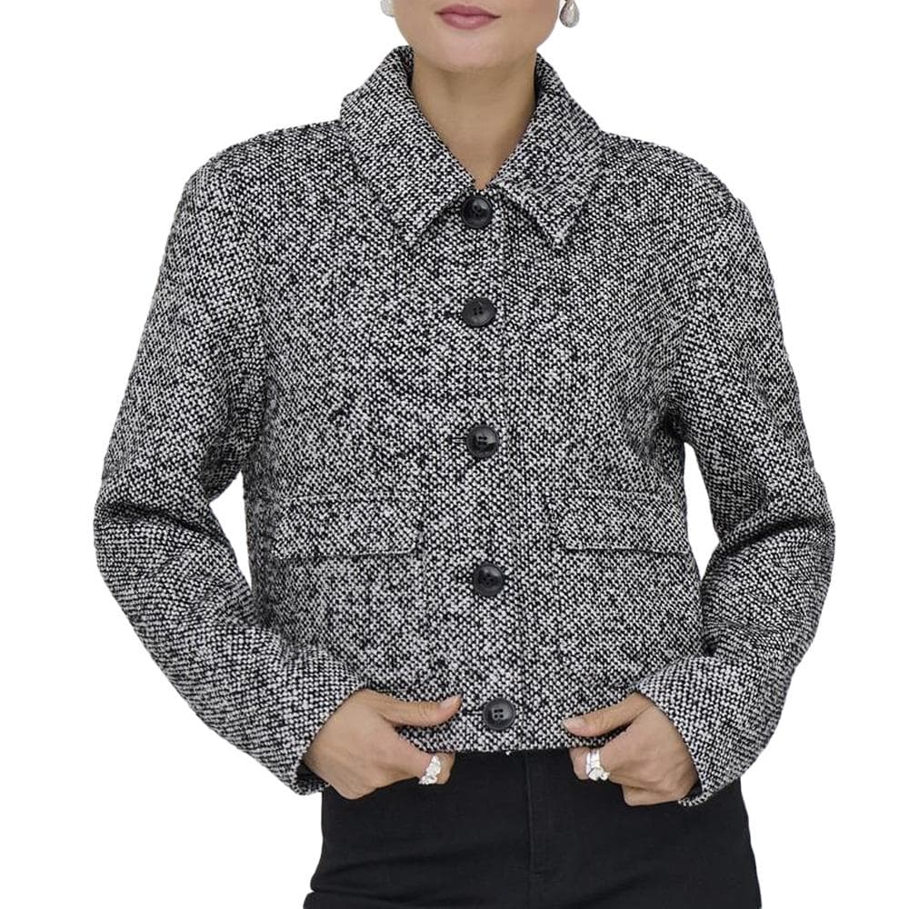 Veste Noire Chiné Femme JDY Opi 1