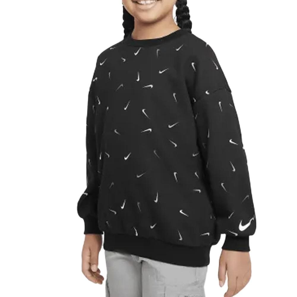 Sweat Noir Fille Nike Snack Pack 1