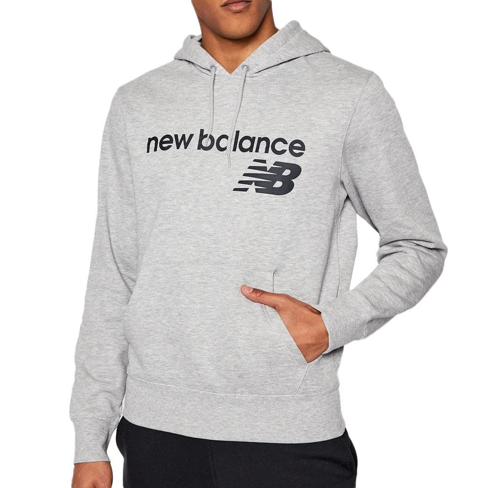 Sweat à capuche Gris Homme New Balance Classic Core 1