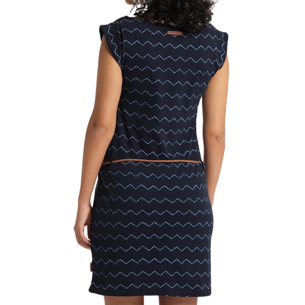 Robe Marine/Bleu Femme Ragwear Zig Zag 2