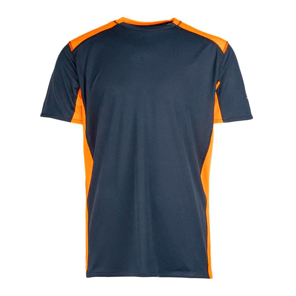 T-shirt Marine/Orange Homme Best Mountain Rando 1