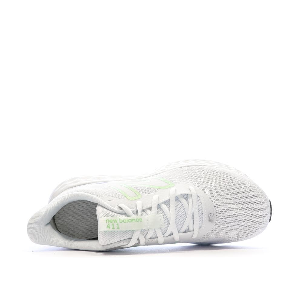 Chaussures de Running Blanches/Verte Homme New Balance 411 4