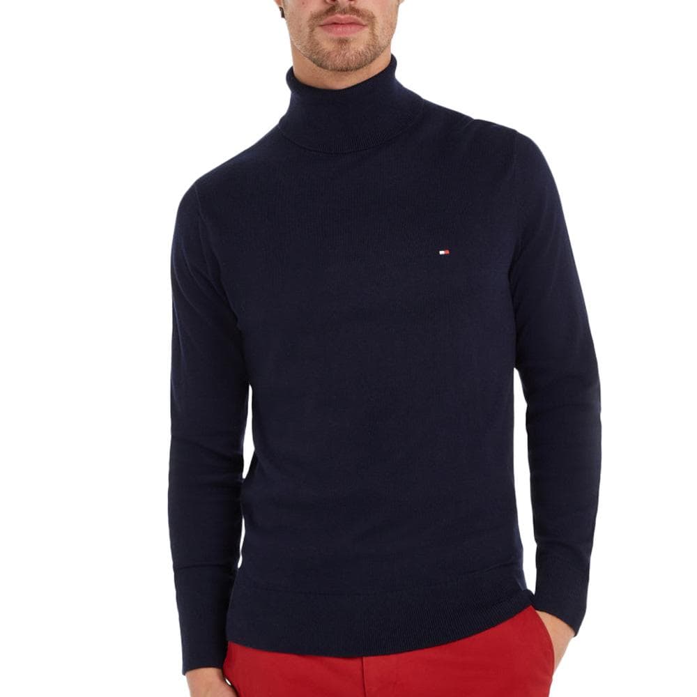 Pull Marine Homme Tommy Hilfiger Pima Org 1