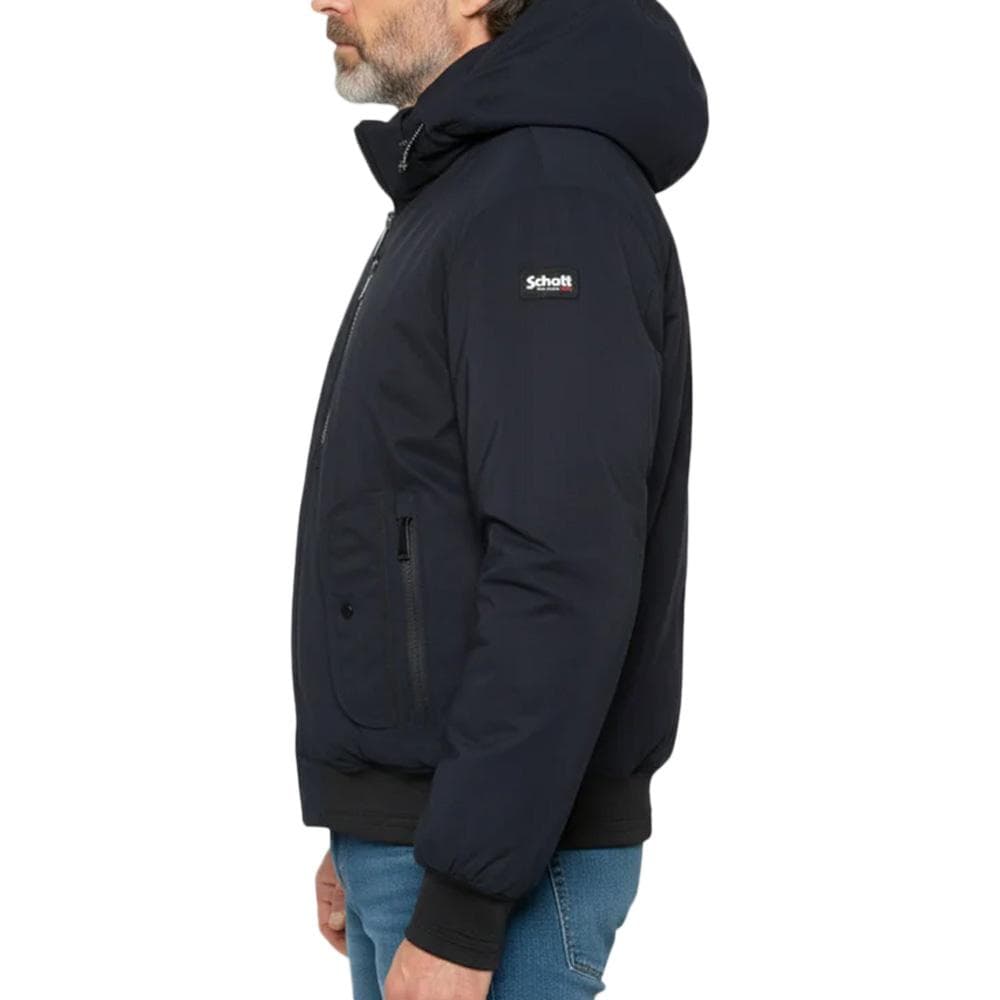 Blouson Marine à capuche Schott DYLAN 3
