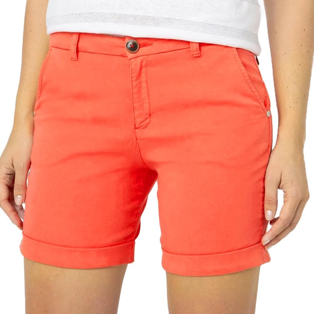 Bermuda Orange Femme TBS Leonibur 1