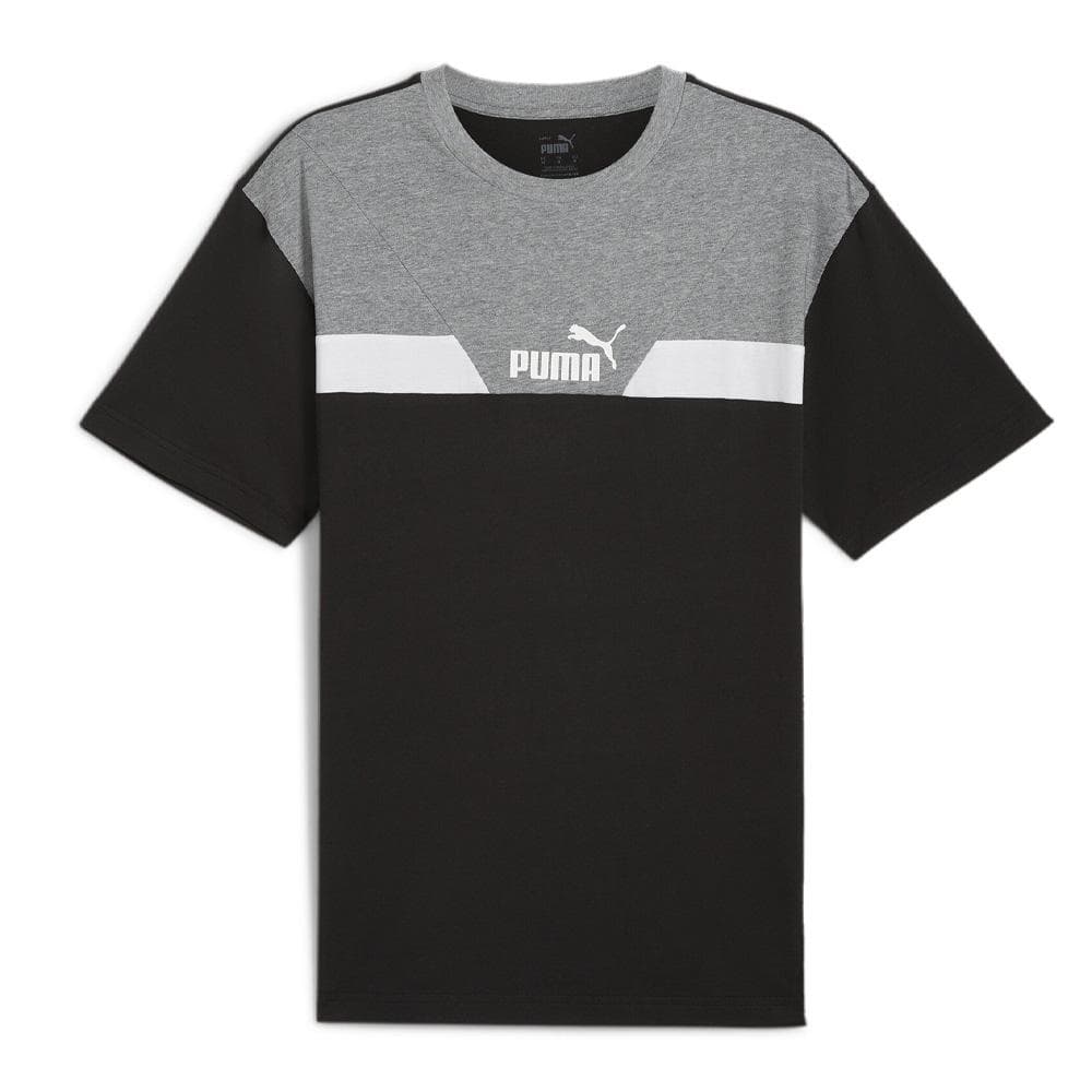 T-Shirt Gris/Noir Homme Puma Power0 1
