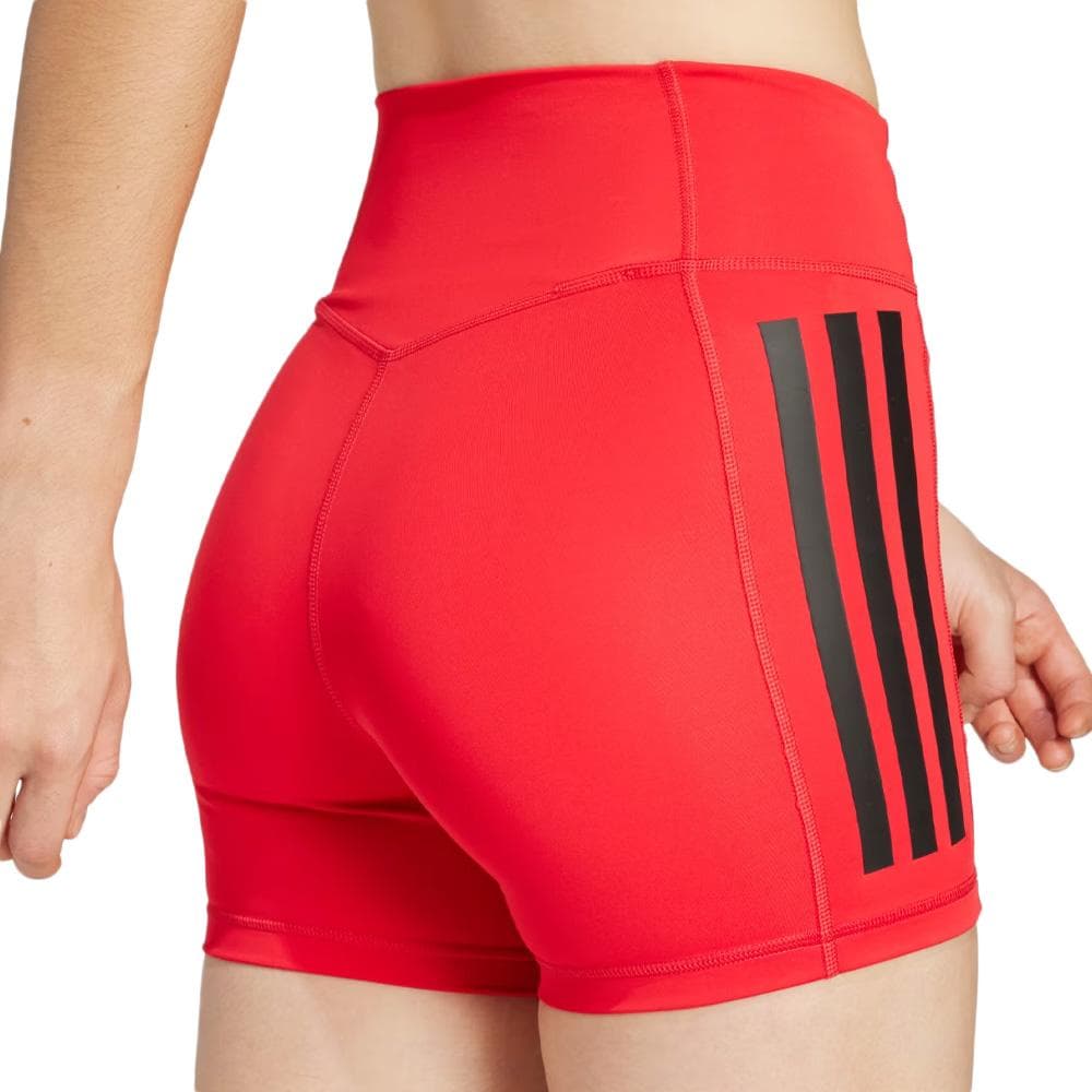 Short Rouge Femme Adidas Opt 2
