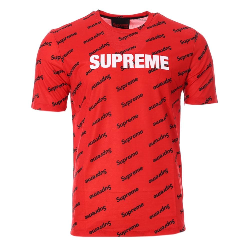 T-shirt Rouge Homme Supreme Grip Starly 1