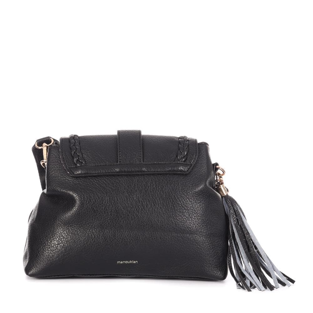 Sac à Bandoulière Noir Femme Manoukian MACHA 3
