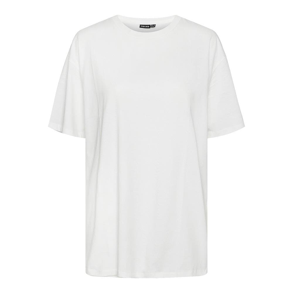 T-Shirt Blanc Femme Pieces Kitty 1