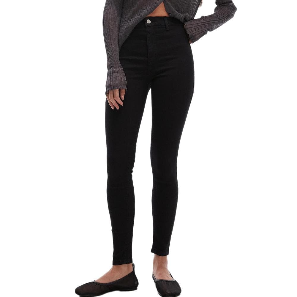 Jean Noir Femme Topshop Joni Hr Skinny 1