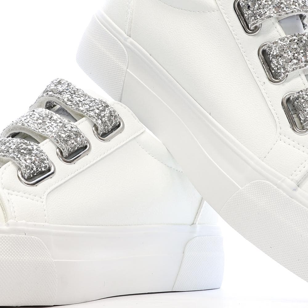 Baskets Blanche Plateforme Femme Kaporal Clovia 7