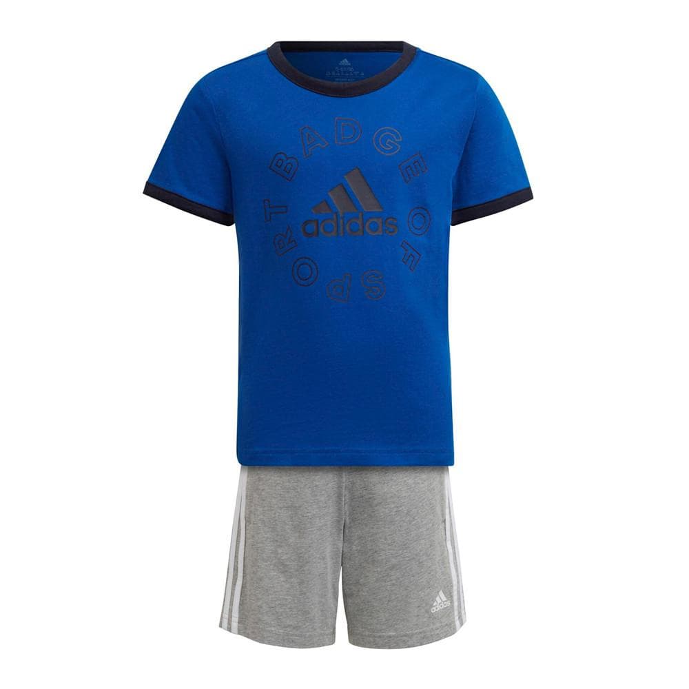 Ensemble Bleu/Gris Garçon Adidas HF1896 1