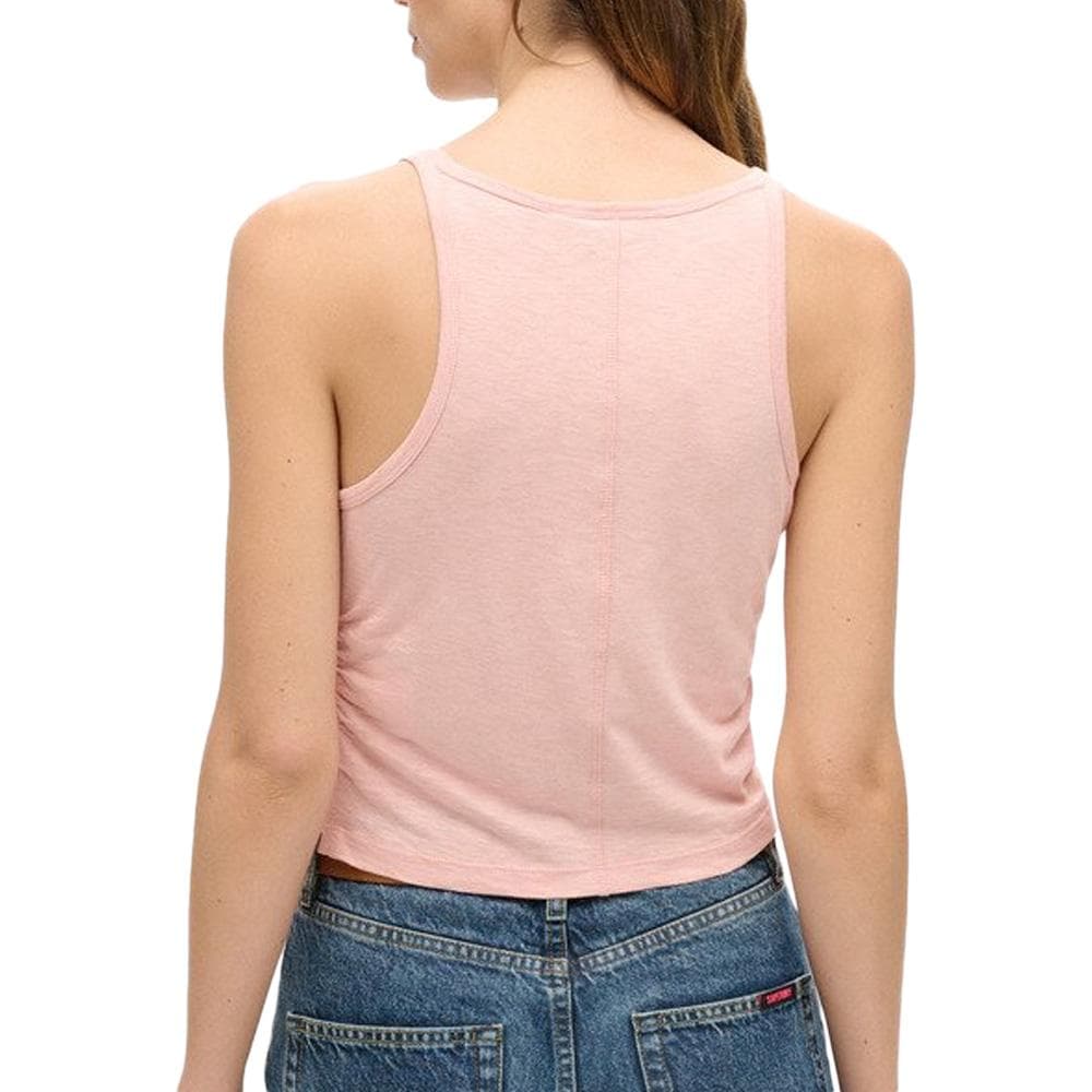 Débardeur Rose Femme Superdry Superdry Ruched 2